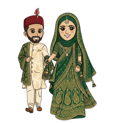 Happy couple